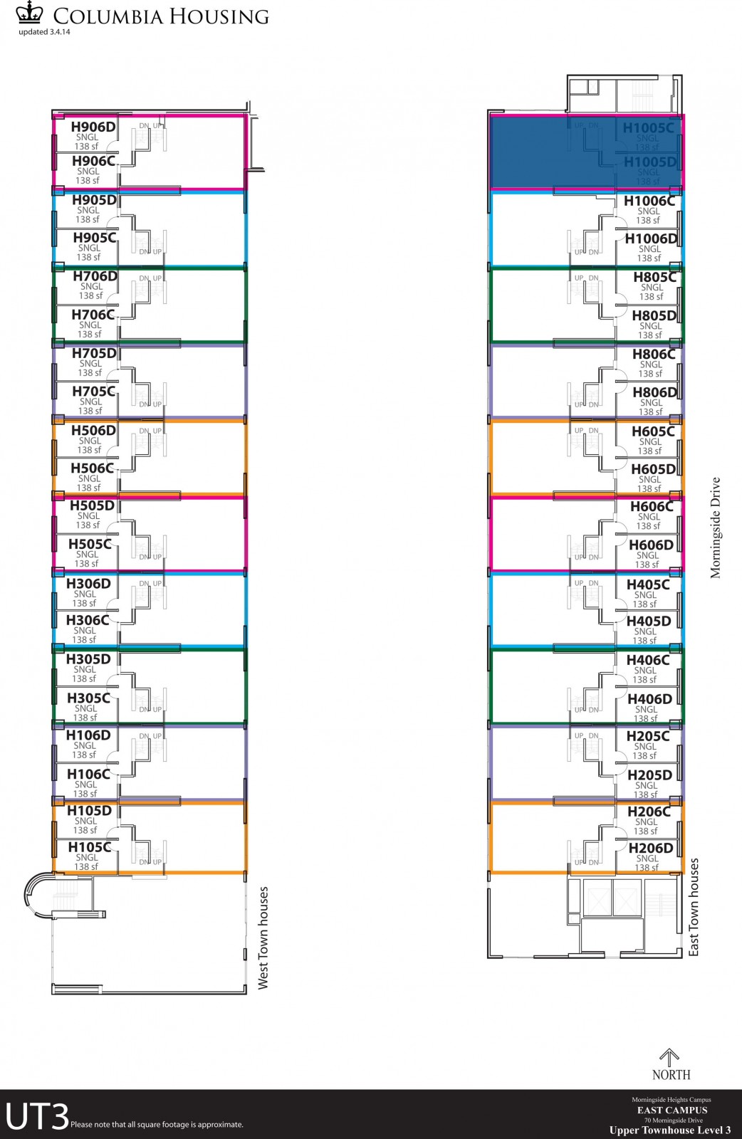 East Campus Columbia Housing